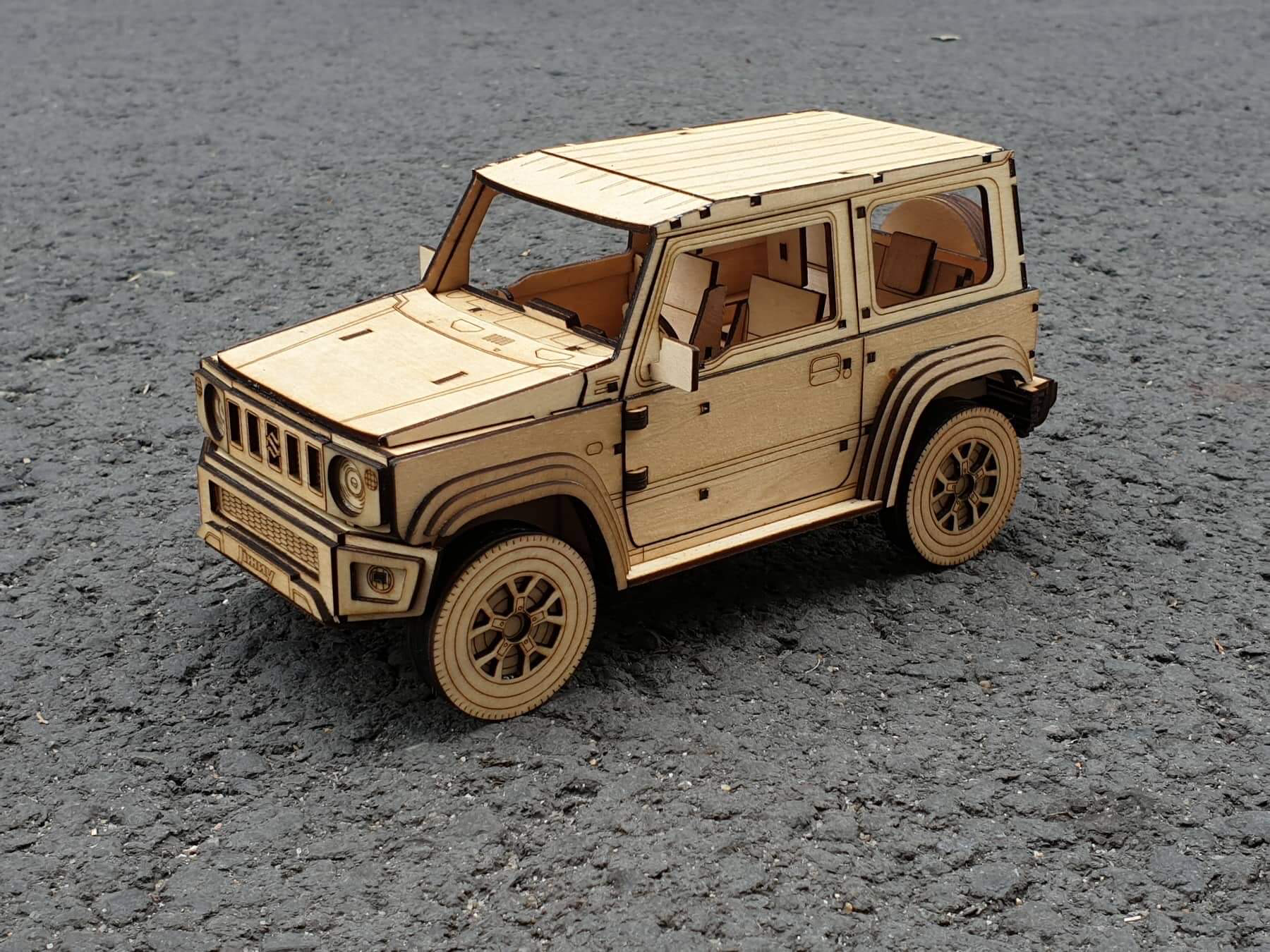 Suzuki Jimny - 3D Lasercut Model Cars - That Model Car
