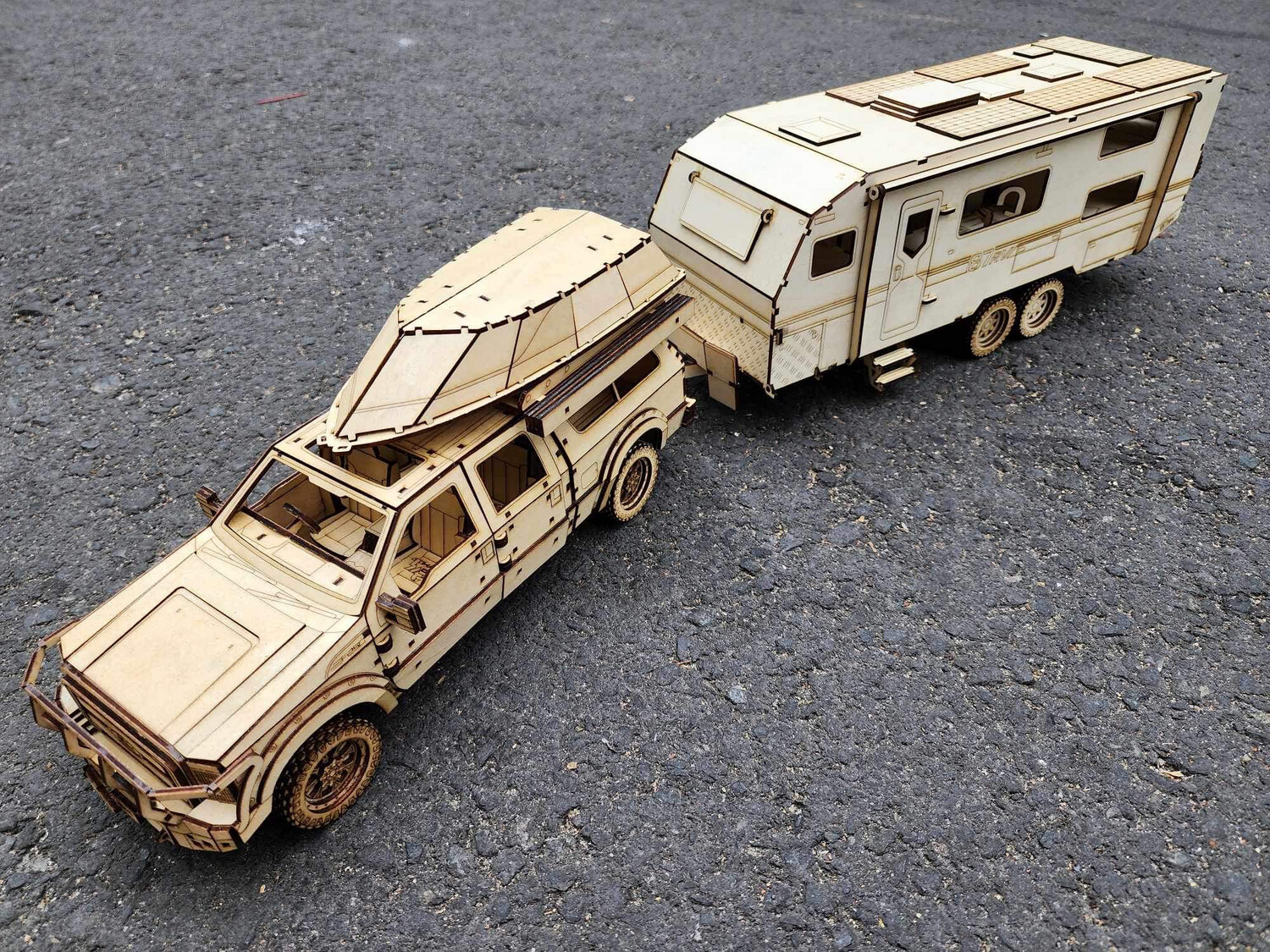 Customised Miniature 4x4, Vehicle, Car, Truck, Dozer, Boat, Caravan 