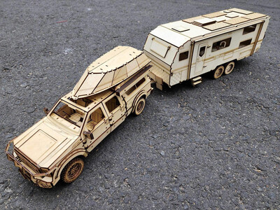 DIGITAL FILE ONLY Customised Miniature 4x4, Vehicle, Car, Truck, Dozer, Boat or other Contraption. Customized 