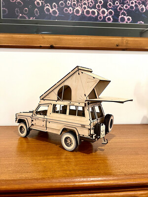 Alucab/Rooftop tent Miniatures and Construction Kits 