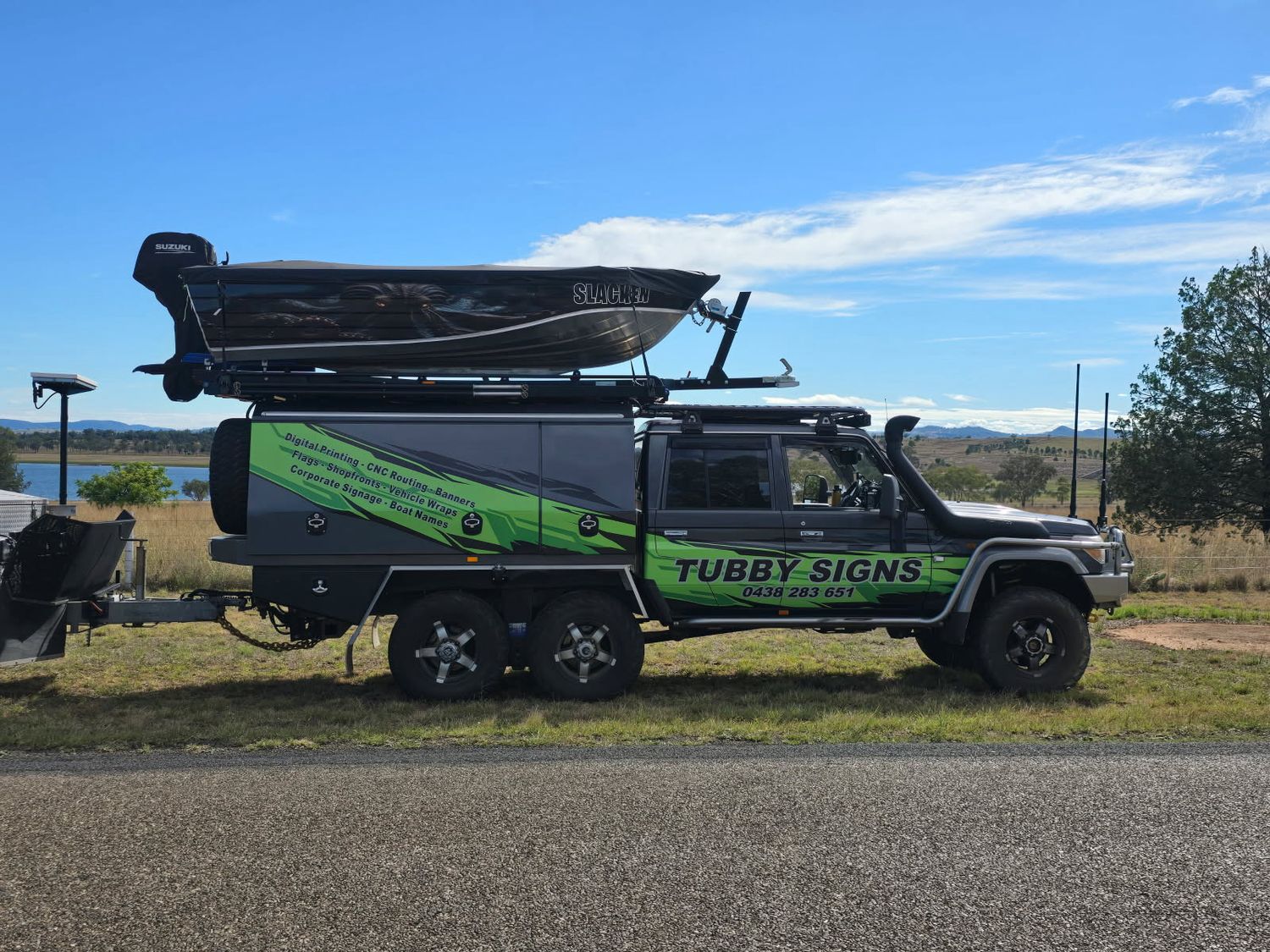 Aaron McLean Van and Boat delivery by 15th April