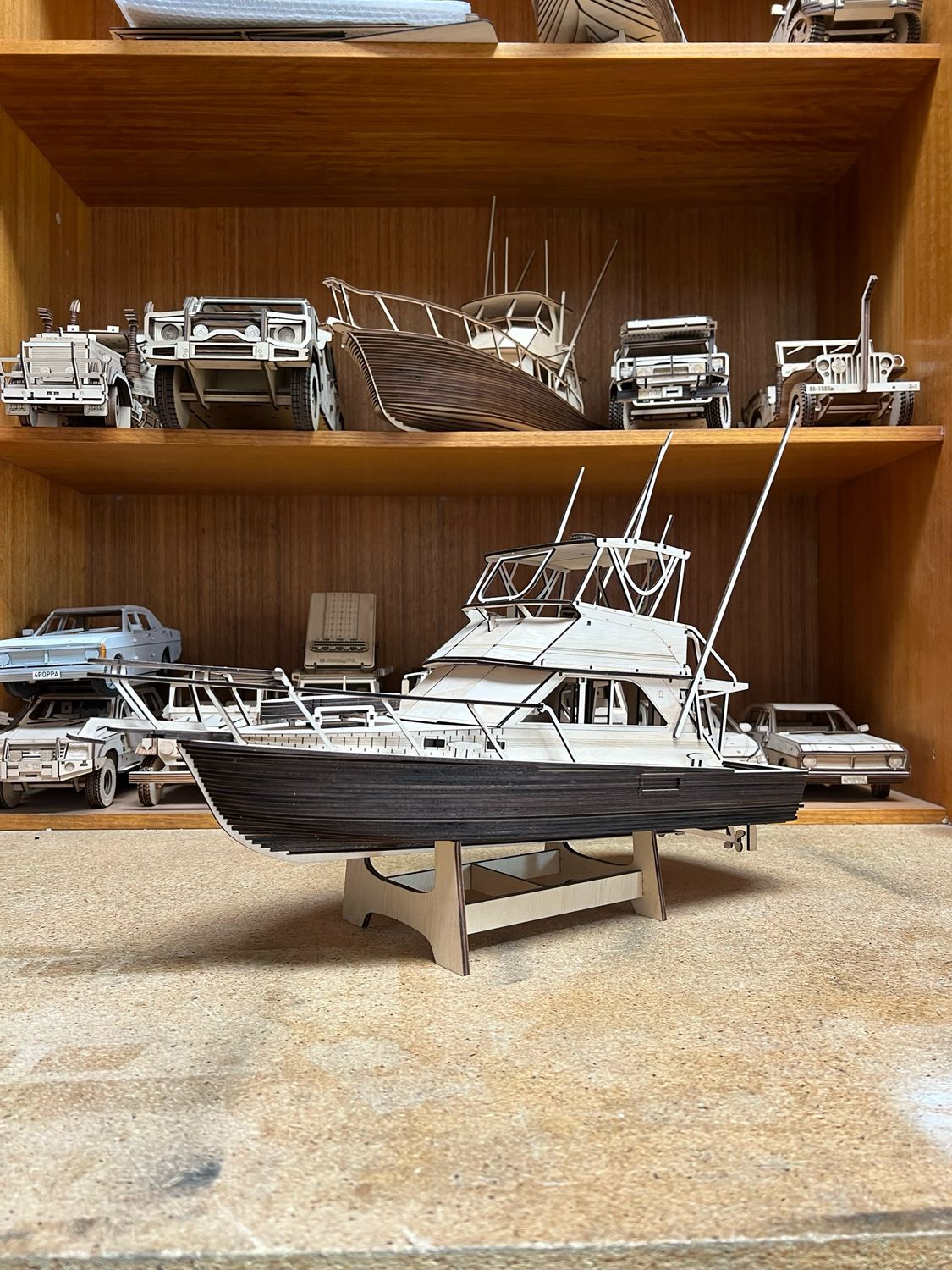 Bertram 35 with Stand or Custom Boat