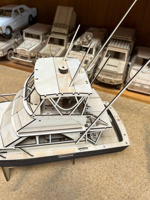 Bertram 35 with Stand or Custom Boat