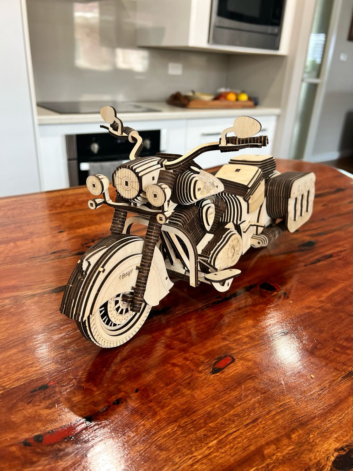 Indian Chief Vintage Motorcycle Miniature 