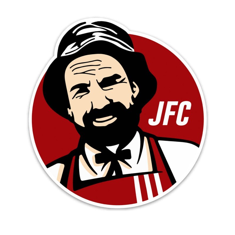 Jims Friend Chicken Sticker
