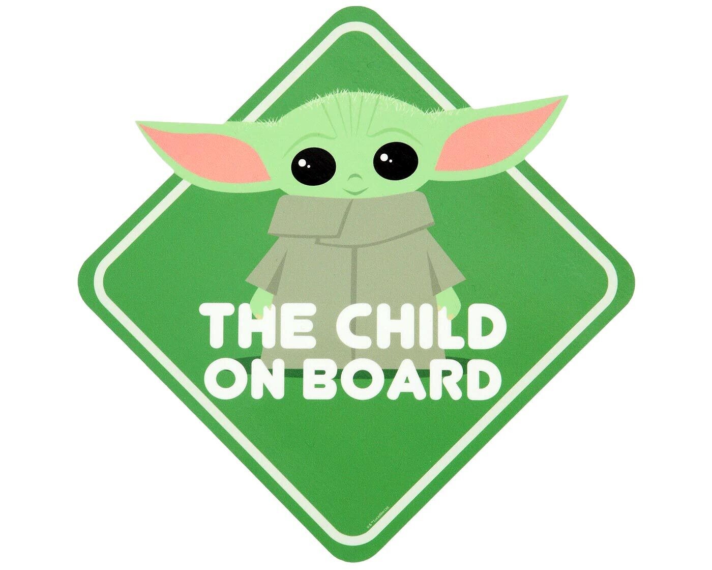 The Child On Board!  Sticker