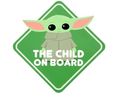 The Child On Board!  Sticker