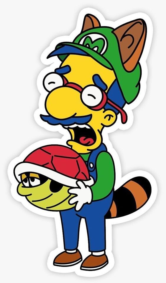 MilMario Sticker