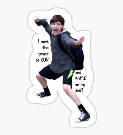 I HAVE THE POWER!!! Sticker