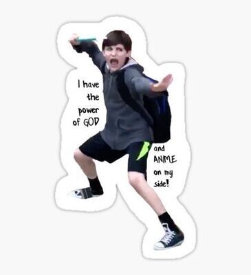 I HAVE THE POWER!!! Sticker