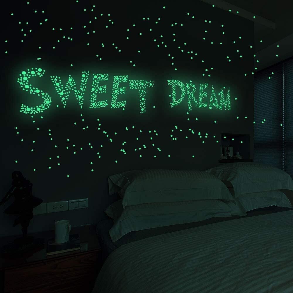 Glow in The Dark Stars 633 Pieces!! 