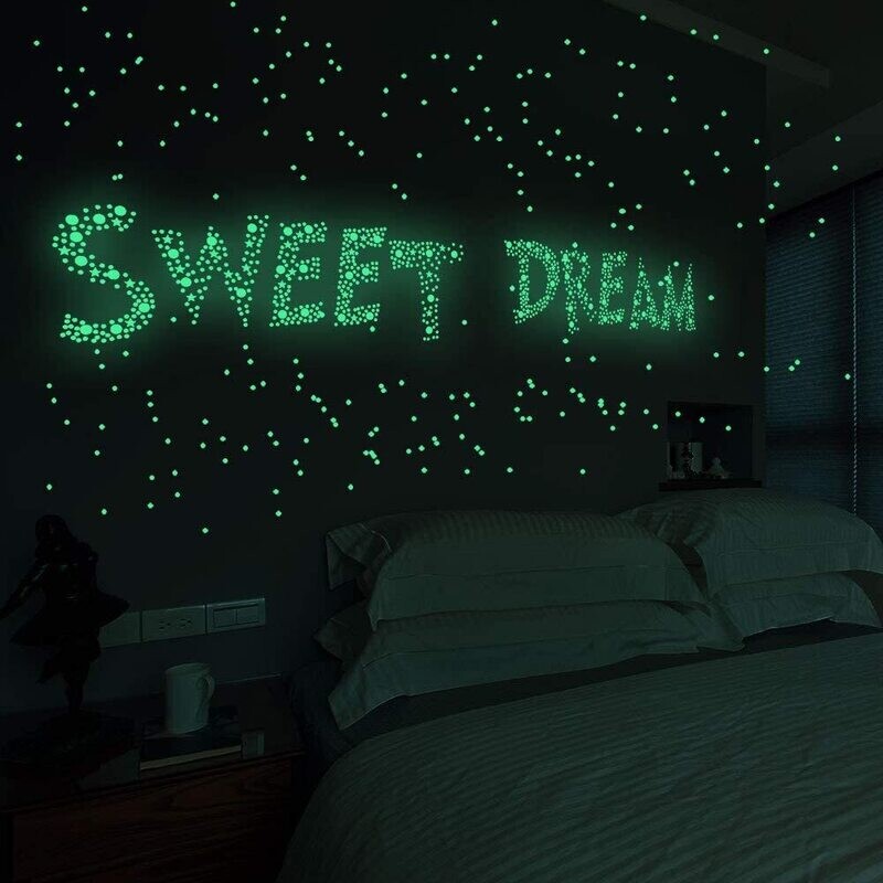 Glow in The Dark Stars 633 Pieces!! 