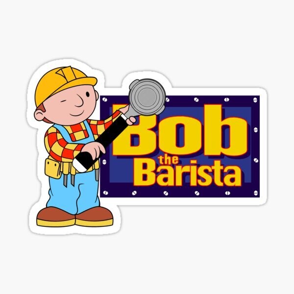 Bob the Barista Sticker