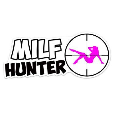 Milf hunter Sticker