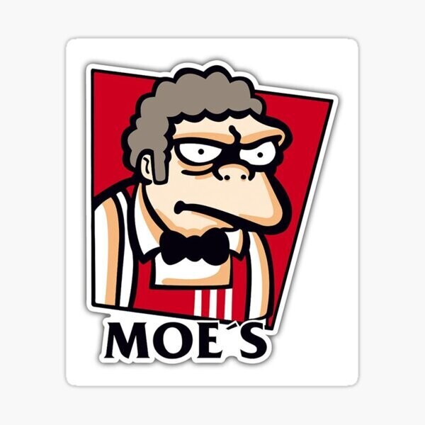 Moe&#39;s Sticker