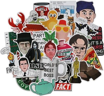50 The Office Stickers Funny TV Series