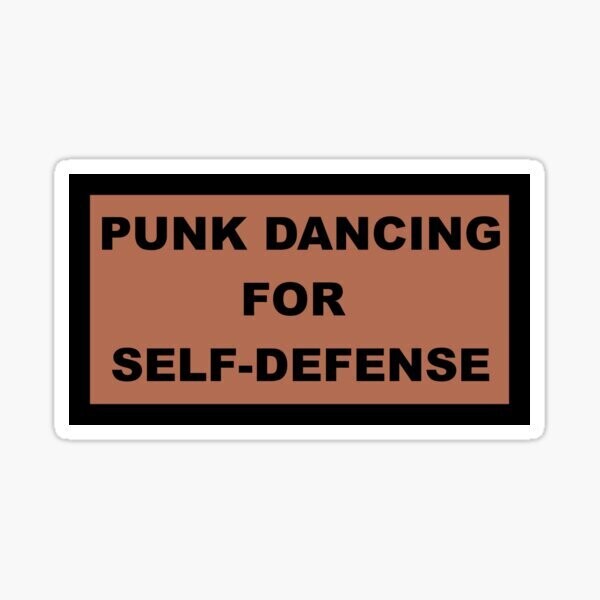Punk Dancing Sticker