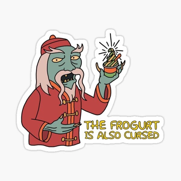 Free Yogart Sticker