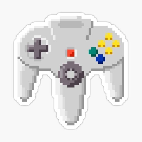 8 Bit Controller Sticker