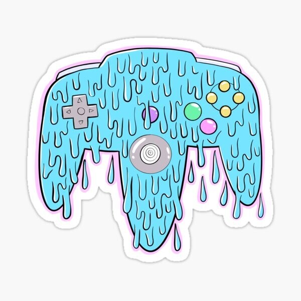 Melting Controller Sticker