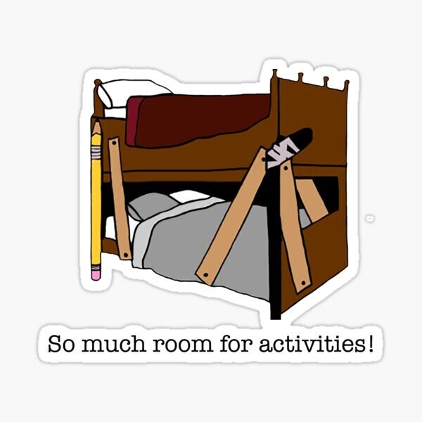 Step Brothers Bunk Beds Sticker