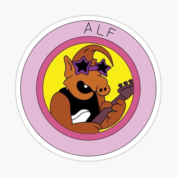 Alf Pog Sticker