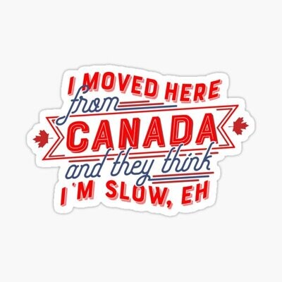 From Canada EH Sticker