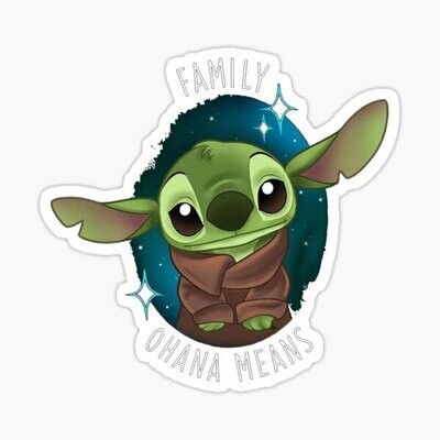 Star Stitch Sticker