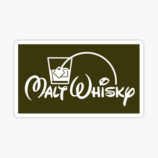 Walt Whisky Sticker