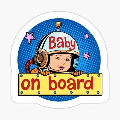 Baby on Board Sticker- Astro