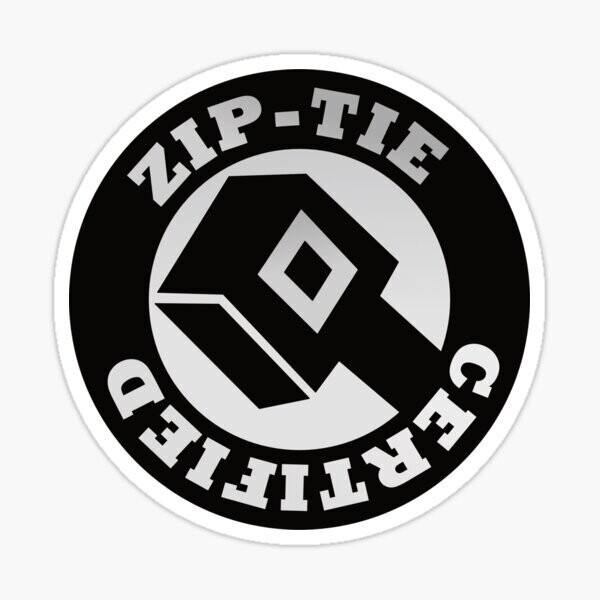 ZIP TIE Sticker