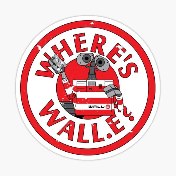 Where&#39;s wall.e Sticker