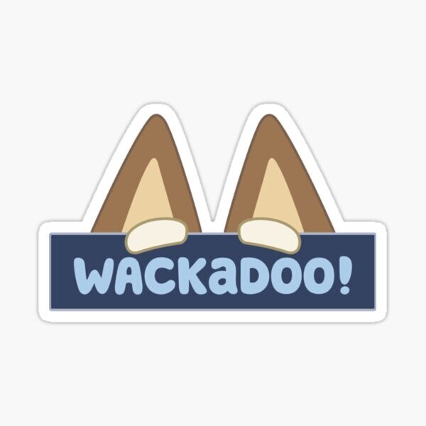 Wackadoo Sticker