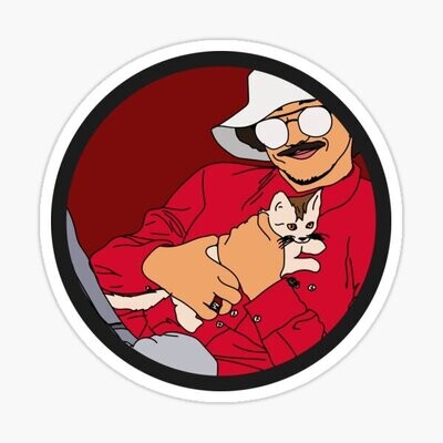 Sticky Fingers Art Sticker