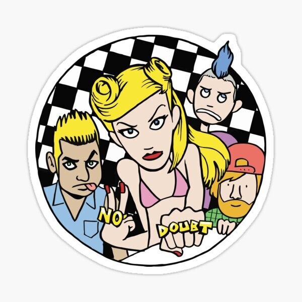 No Doubt Sticker