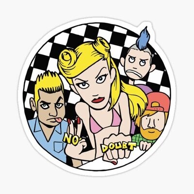 No Doubt Sticker