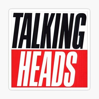 Talking Heads Sticker