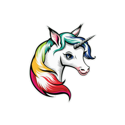 Rainbow Unicorn Sticker