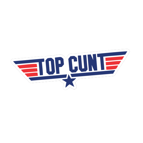 Top Guy Sticker