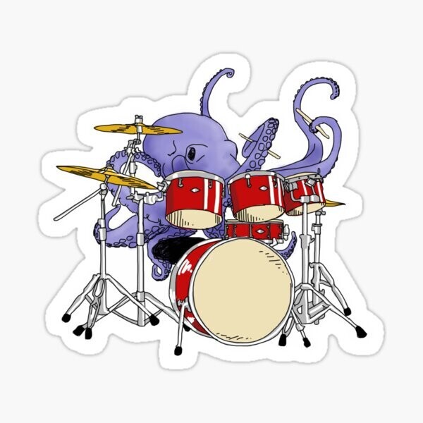 Rocktopus Sticker
