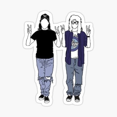 Wayne&#39;s World Sticker
