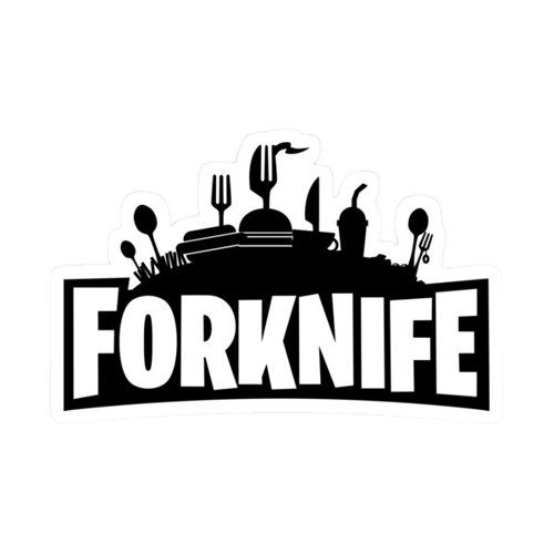 Forknite Sticker