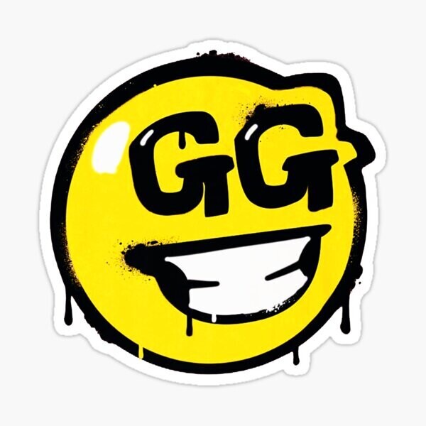 GG Smiley  Sticker