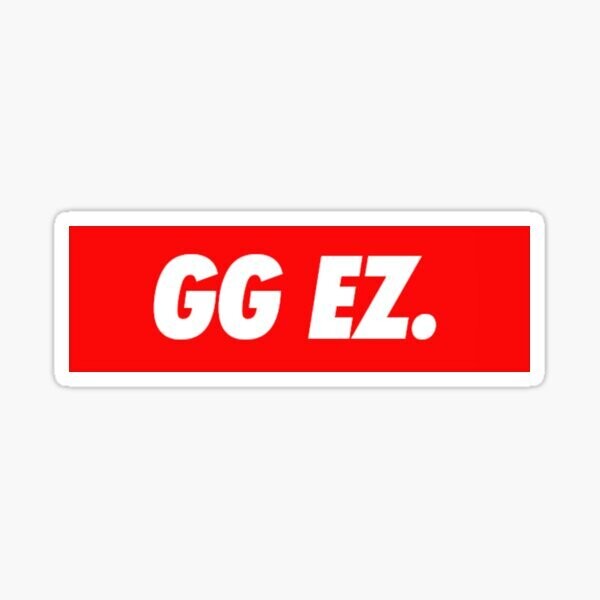 GG EZ Sticker