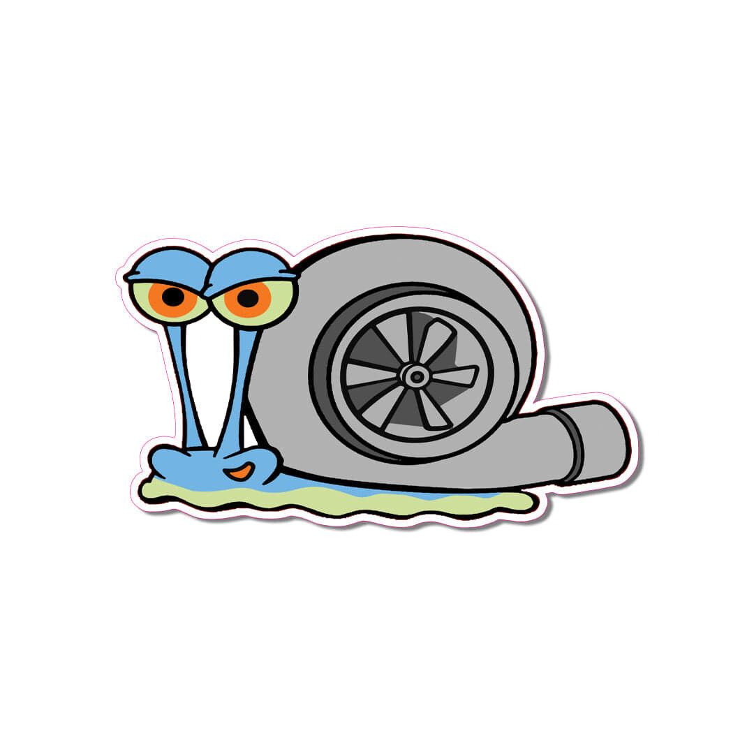 Turbo Snail Sticker