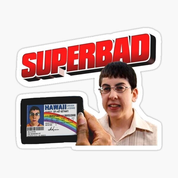 Super Mclovin Sticker