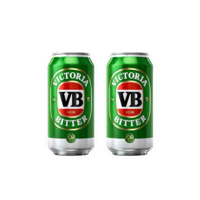 VB Beer Stickers x 2