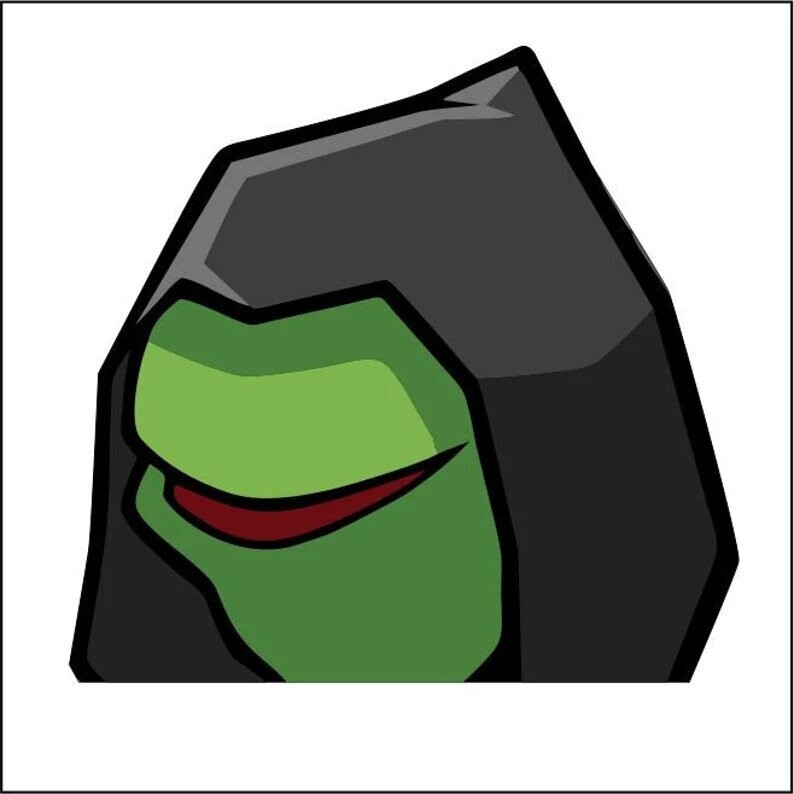 Kermit hooded Sticker