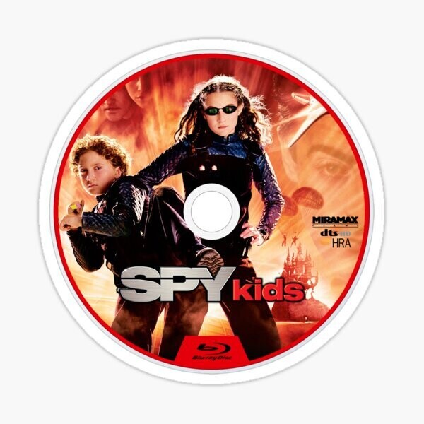 Spy Kids Dvd Sticker