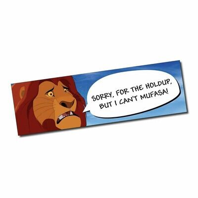 Sorry Lion King Sticker